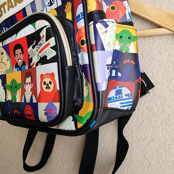 Disney Star Wars Character Mini Backpack - Picture 4 of 16